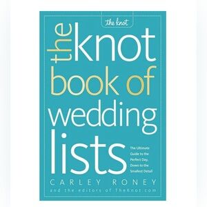 The Knot Book Of Wedding Lists - Paperback